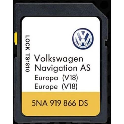 Carte SD Navigation GPS Europe - v18 ECE 2024 - compatible avec Volkswagen VW Discovery Media 2 MIB2 - Navigation AS - 32 GB