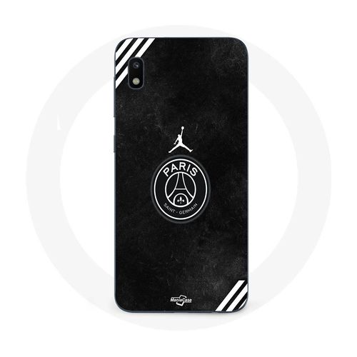 Coque Samsung Galaxy A10 Psg Jordan Logo Noir