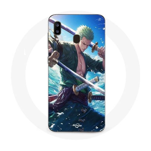 Coque Samsung Galaxy A20e One Piece Roronoa Zoro Epée Manga Anime