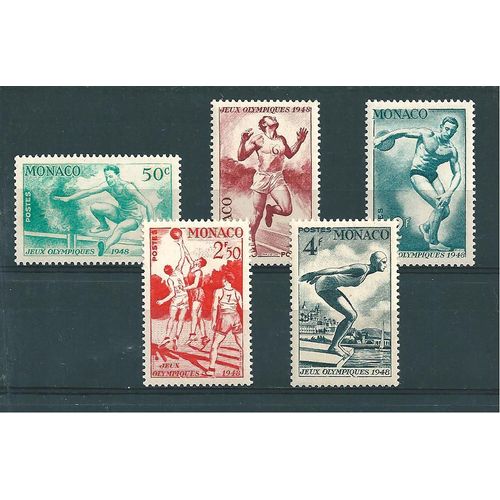 Monaco N° 319 À 323