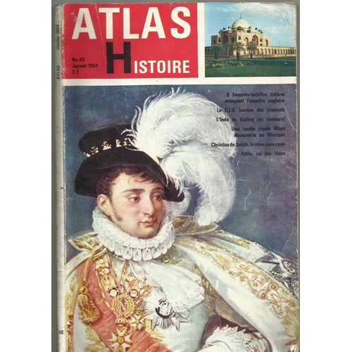 Atlas Histoire  N° 40 : 8 Hommes Torpilles Italiens...