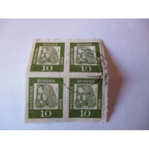 Timbre "Allemagne :Lot De Quatre Timbres : Albrecht Dürer".