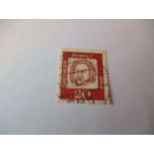 Timbre "Allemagne :Deutsche Post : Jean Sebastien Bach".