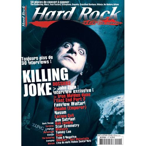 Hard Rock Magazine  N° 4 : Killing Joke,Type O Négative, Tommy Lee Etc...