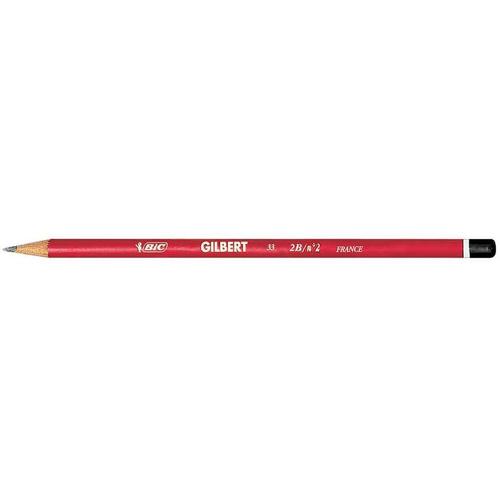 1 Crayon Graphite Gilbert 33 Hb. Crayon Corps Rond, Haute Qualité, Tête Tremp...