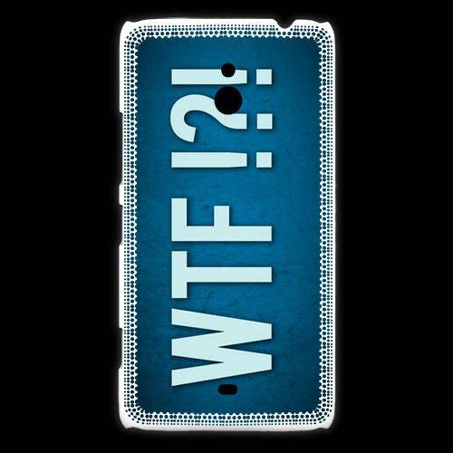 Coque Nokia Lumia 1320 Wtf Bleu Zg