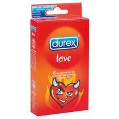 Durex Love X 6 - Condoms Preservatifs