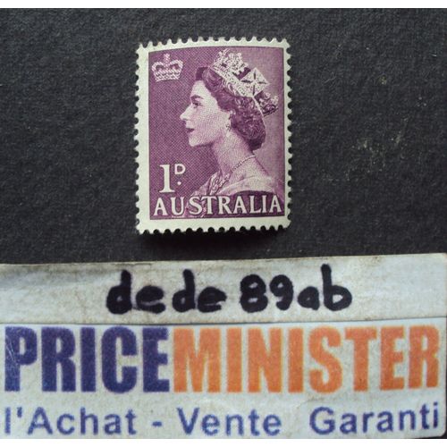 Australie..  1 D.Australia . La Reine Elisabeth I I . Neuf Avec Gomme.