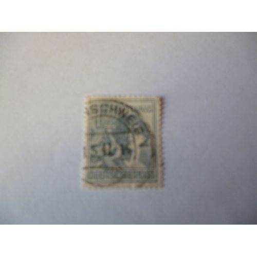 Timbre "Allemagne :Deutsche Post : Ouvrier".