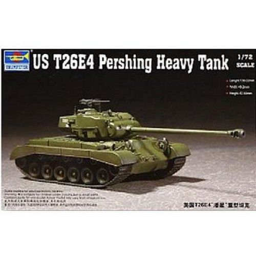 Maquette Char : Us T26e-4 Pershing 1952-Trumpeter