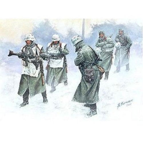 Figurines 2ème Guerre Mondiale : Armée Allemande Hiver 1941-1942 Sur Le Front De L'est : Vent Froid