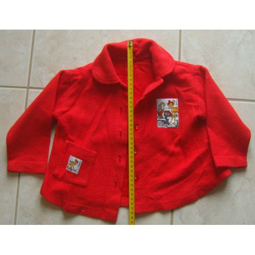 Gilet  Rouge 2 Ans (Bambi)