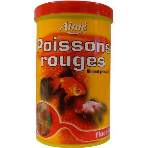 Alimentation Poisson Rouge Flocons 1l Aime