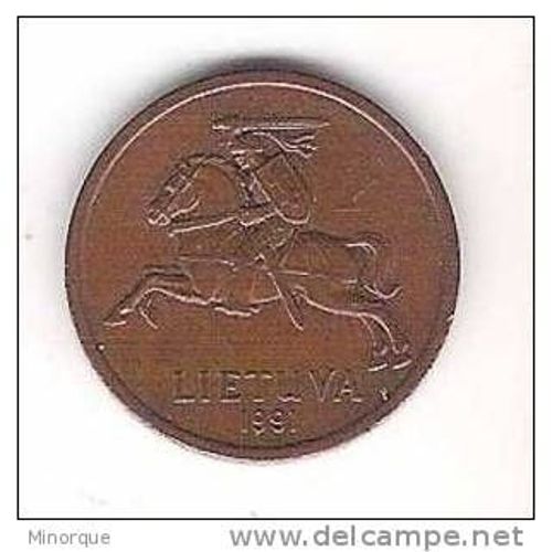 Lituanie  = Pièce De 20 Centu  De 1991.