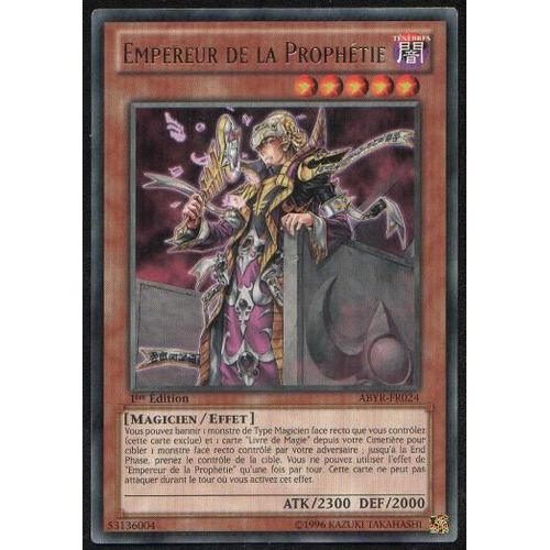 Empereur De La Prophétie Abyr-Fr024 Rare