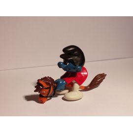 Schtroumpf Figurine - Schtroumpf Équitation - Cheval