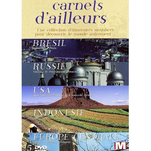 Carnets D'ailleurs - Brésil + Russie + Usa + Indonésie + Europe Centrale