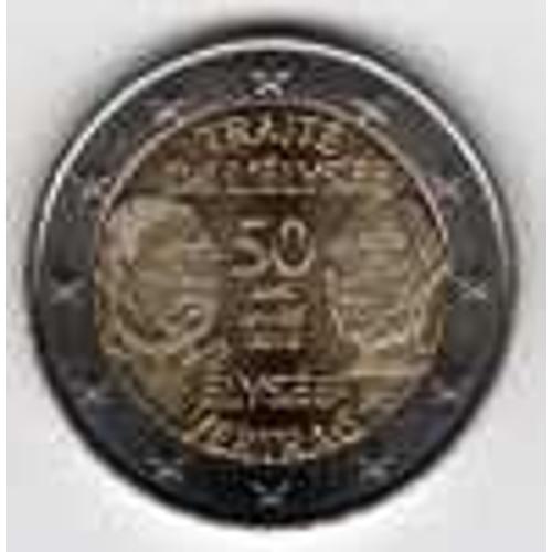 France = 2 Euros Commémorative 2013, Traité De L'élysée 50 Ans