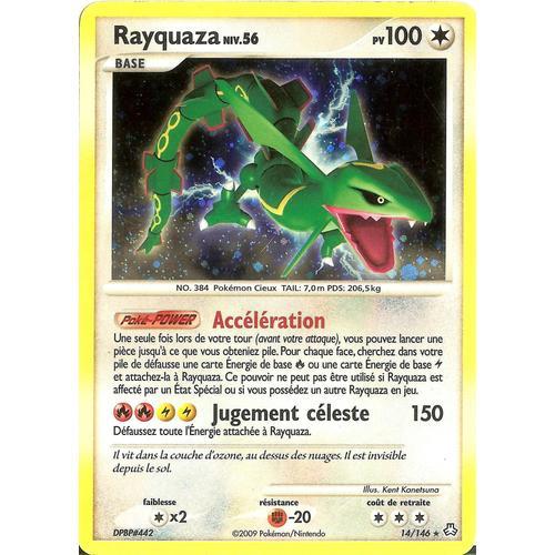 Rayquaza Niv.56 Pv 100 Holograpfique - Eveil Des Légendes 14-146 Fr.