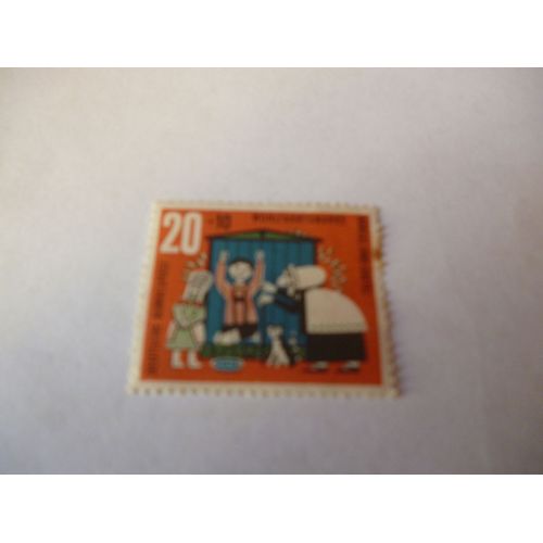 Timbre "Allemagne ::Deutsche Bundespost : Hansel Et Gretel"..