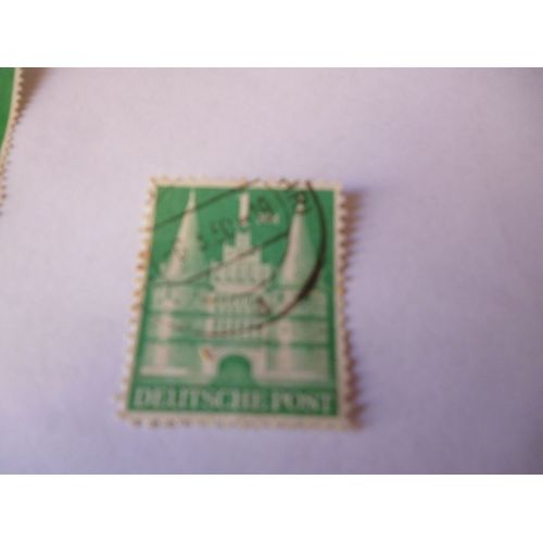 Timbre "Allemagne ::Deutsche Bundespost : Porte De Ville".