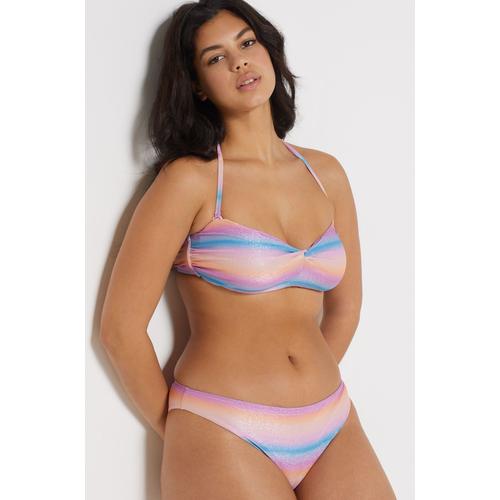 Bandeau Armaturé Haut De Maillot - Rosalia - 95d - Mauve - Femme - Etam