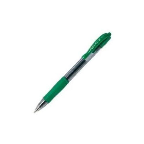 Pilot Lot De 6 Stylos Bille À Encre Gel G2 07, Vert