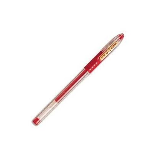 Pilot Stylo Bille Gel G1 Grip Bille 0,7mm Tracé 0,5mm Rouge