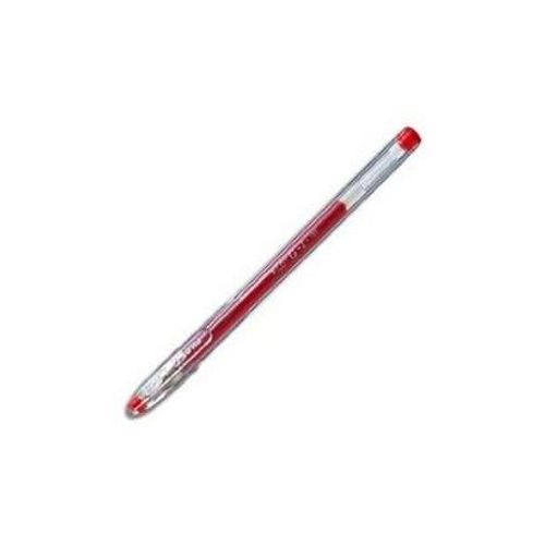 Pilot Lot De 3 Stylos Gel G1 (Bl-G1-5t-R)  0,5 Tracé 0,3mm  Rouge