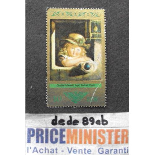 Allemagne..  R D A . 10 D D R .Christian Leberecht Vogel : L' Enfant À La Poupée .