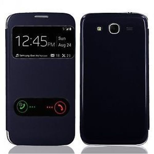 Housse Etui Coque Flip À Rabat View Bleu Pour Galaxy S3 Mini I8190