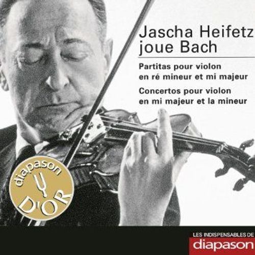 Diapason "Les Indispensables" Jascha Heifetz Joue Bach