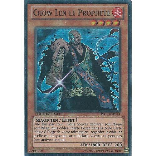 Chow Len Le Prophète Super Rare Wgrt-Fr044