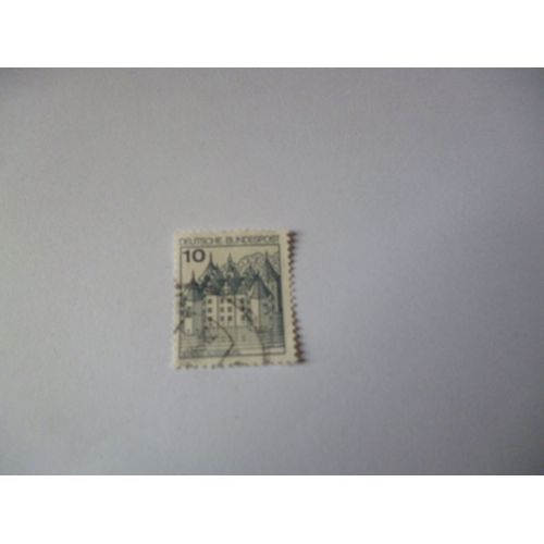 Timbre "Allemagne ::Deutsche Bundespost : Schloss Glücksburg".
