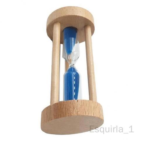 Esquirla Sablier En Bois, 3 Pièces, Horloge De Sable, Minuteries De Bureau, 3 Minutes, pièces