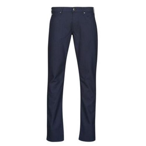 Pantalon Emporio Armani 5 Tasche 8n1j06 Bleu