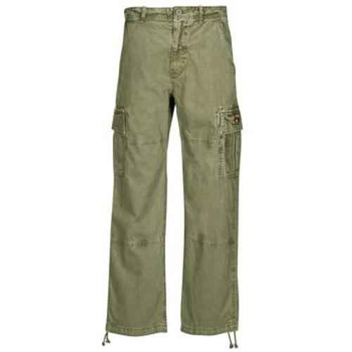 Pantalon Superdry Baggy Cargo Pants Vert