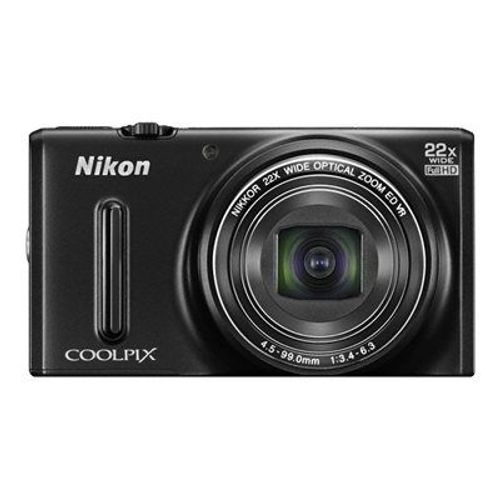 Nikon Coolpix S9600 Compact 16 Mpix Noir