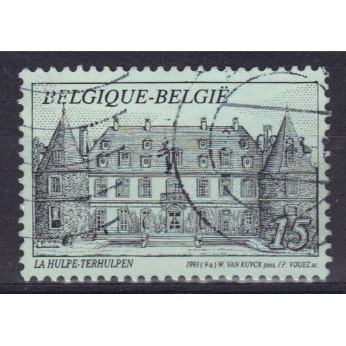 Belgique 1993 : Château : La Hulpe - Timbre Oblitéré