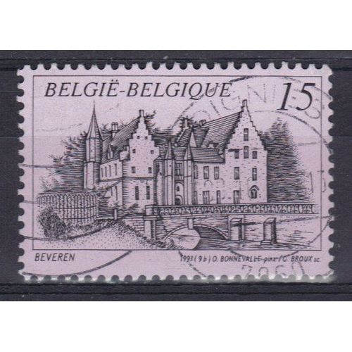 Belgique 1993 : Château : Cortewalle-Beveren - Timbre Oblitéré