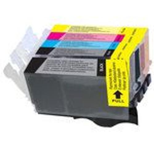 LDLC pack économique compatible Canon PGI-525 PGBK / CLI-526 (BK + C + M + Y) - Lot de 5 cartouches compatibles (2 noires + 1 cyan + 1 magenta + 1 jaune)