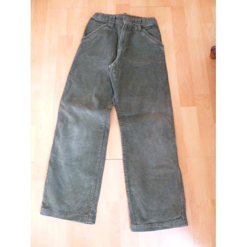 Pantalon Velours Vert - Dpam - 10 Ans