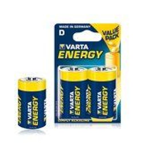 Piles Alkaline Varta R20 (type D) energy 2 pcs