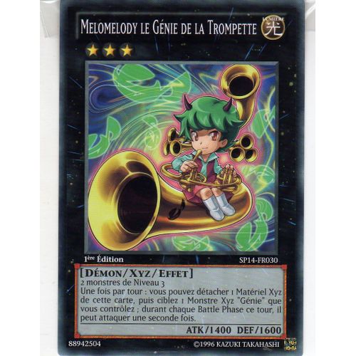 Melomelody Le Génie De La Trompette Sp14-Fr030 Commune - Yu-Gi-Oh