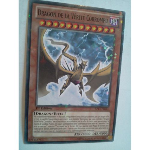 Dragon De La Vérité Corrompu Sp14-Fr044 Starfoil - Yu-Gi-Oh