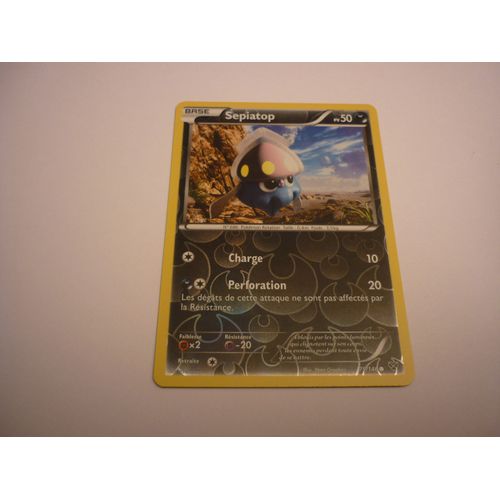 Carte Pokemon Francaise Reverse Serie Xy Sepiatop 75/146