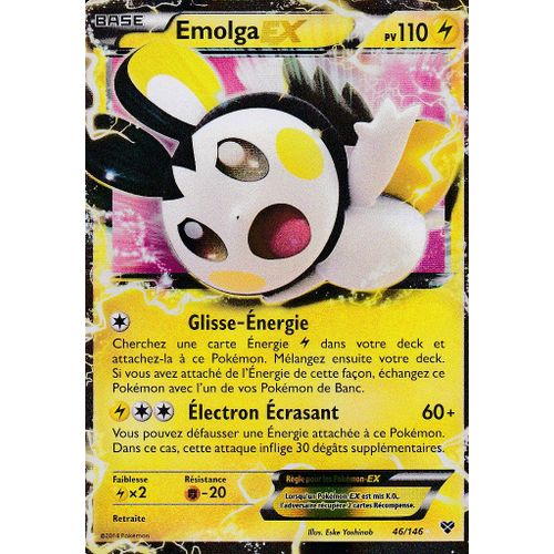 Carte Pokemon Emolga Ex 46/146 Francaise