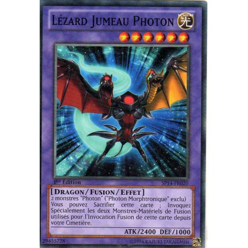 Lézard Jumeau Photon Sp14-Fr020 Starfoil - Yu-Gi-Oh