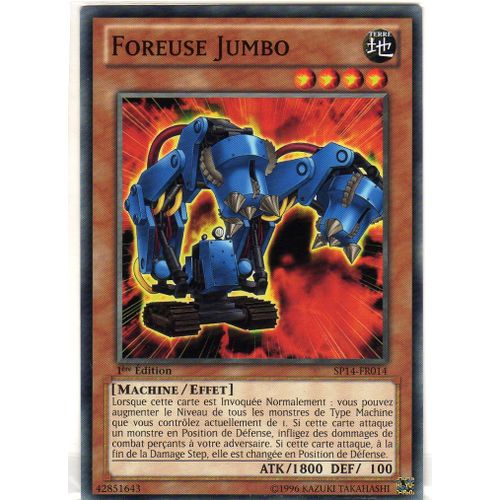 Foreuse Jumbo Sp14-Fr014 Commune - Yu-Gi-Oh