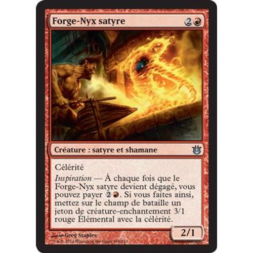 Forge-Nyx Satyre   - Creations Divines - U - 109/165